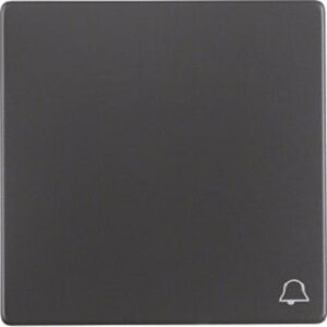 Berker Wippe anthrazit samt mit Aufdruck Klingel 16206056 – Bild 1