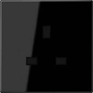 Jung Steckdose B.S. schwarz LS3521SW – Bild 1