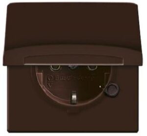 Busch-Jaeger SCHUKO-Steckdose IP44 AW44 Deckel 20EUGK-31-101 – Bild 1
