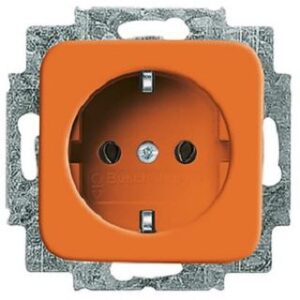 Busch-Jaeger SCHUKO Steckdose Duro 2000 SI orange ZSV RAL 2004 20EUC-14-212 – Bild 1
