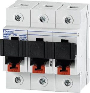 Doepke Lasttrenner D0 63A 3pol kupfer ohne Sicherung mit Passeinsatz TYTAN-II-D0-63-3/S – Bild 1
