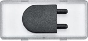 Merten Schriftfeld Symbol Steckdose mit tastbarem Kontrast-Symbol 434794 – Bild 1