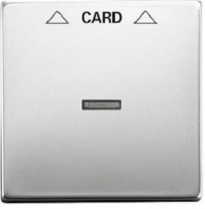 Busch-Jaeger Zentralscheibe Cardschalter edelstahl 1792-866 – Bild 1