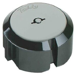 Bachmann Teddy-Steckdosenschutz Pack=5Stück incl.1Schlüssel schwarz 924.101 – Bild 1