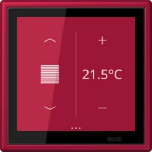 Jung KNX Raumcontroller LS TOUCH Serie LS, rouge carmin LC459D1S229 – Bild 1