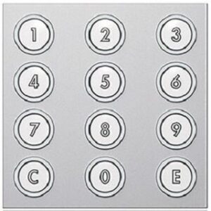 Ritto Codiermodul für Türstationen Portier silber 1876420 – Bild 1