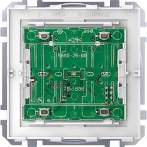 Merten Nebenstelle Plus 2fach 220/230VAC 50/60Hz 2x2,5mm² MEG5129-6000 – Bild 1