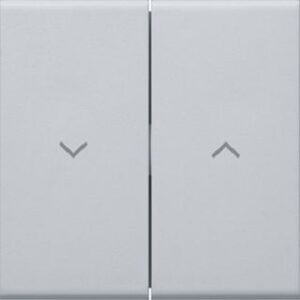 Hager Wippe 2-fach Jalousieschalter, lan GW2ABLAN – Bild 1