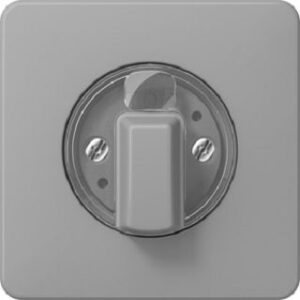 Jung Abdeckung für Drehschalter grau CD1541GR – Bild 1