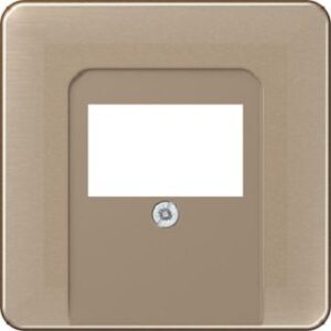 Jung Abdeckung für TAE-Anschlussdose CD500 gold-bronze CD569TGB – Bild 1