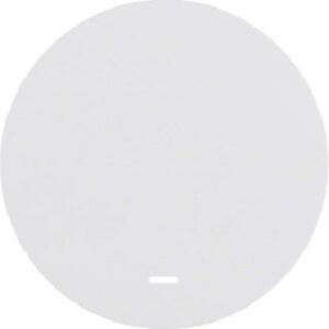 Berker Wippe polarweiß glänzend mit klarer Linse 16212089 – Bild 1