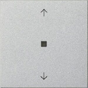 Gira eNet Funk Bedienaufsatz Pfeile System 55 Aluminium 549426 – Bild 1