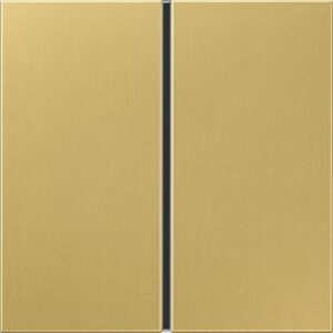 Jung Tastensatz komplett 1-fach Serie LS Messing classic ME2401TSAC – Bild 1