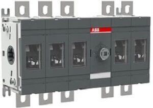 ABB Lasttrennschalter 5-polig 250A o. G riff u. Welle OT250E32 – Bild 1