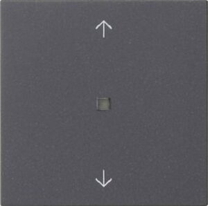 Gira eNet Funk Bedienaufsatz Pfeile System 55 Anthrazit 549428 – Bild 1