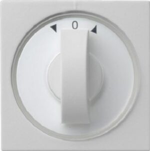 Gira Abdeckung Knebel Zeitschalter + Jalousie System 55 Grau matt 0666015 – Bild 1