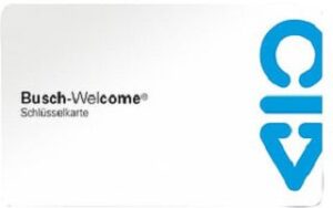 Busch-Jaeger Schlüsselkarte Busch-Welcome 54x86mm für Transponder-Modul 83173 – Bild 1