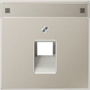 Jung Abdeckung fürIAE/UAE-ADo LS-Edelstahl mit Schriftfeld ES2969-1NAUA – Bild 1