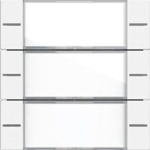 Gira Wippenset 3-fach BSF Tastensor 4 System 55 Klar/Reinweiß matt 577327 – Bild 1