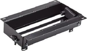 Bachmann Unterbau Top Frame 4-fach ohne Klap pe, Gehäuse schwarz 925.100 – Bild 1