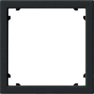 Gira Adapterrahmen quadr. 45 x 45 mm System 55 Schwarz matt 0283005 – Bild 1
