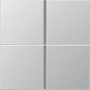 Jung Tastensatz komplett 4-fach aluminium AL2404TSA – Bild 1