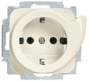 Busch-Jaeger SCHUKO Steckdose Duro 2000 SI weiss 20EUCDR-212 – Bild 1