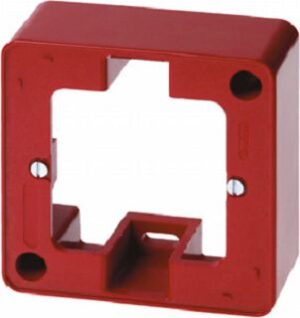 Berker AP-Rahmen 1-fach rot TwinPoint 10290062 – Bild 1