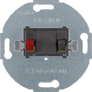 Berker Lautsprecherdose anthrazit matt 457205 – Bild 1