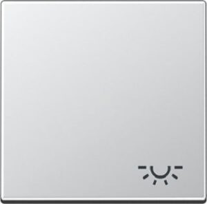 Jung Wippe Symbol Licht aluminium A590LAL – Bild 1