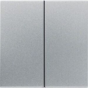 Hager Serienwippe Serienschalter-taster silber WYA056 – Bild 1