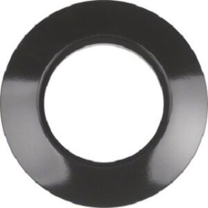 Berker Ringplatte 1-fach schwarz 138101 – Bild 1