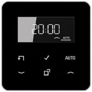 Jung Timer Standard mit Display,  Serie CD, schwarz CD1750DSW – Bild 1