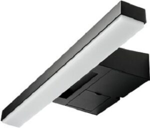 SG Leuchten VIEW schwarz 16W LED, 2700K, mit Sc huko-Steckdose 111435 – Bild 1