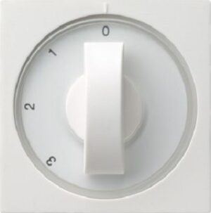 Gira Abdeckung mit Knebel 3-Stufensch. System 55 E22 reinweiss glänzend 066903 – Bild 1