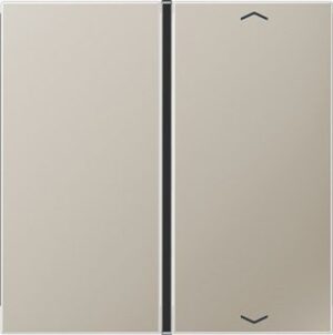 Jung Taste 1-fach Pfeil Serie LS Edelstahl ES2401TSAP – Bild 1