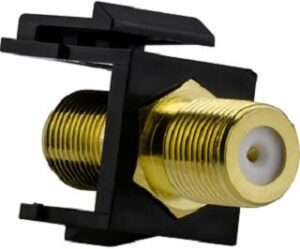 Merten BNC-F-Keystone schwarz MEG4586-0001 – Bild 1