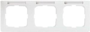 Busch-Jaeger Rahmen 3-fach Reflex SI waagerecht alpinweiß 1733NSKA-214 – Bild 1