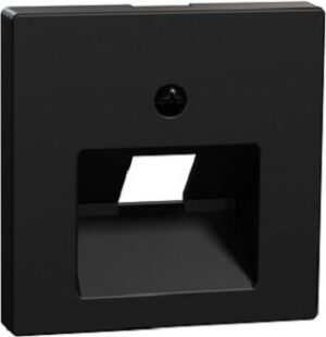 Merten Zentralplatte für UAE-Einsatz 1fach schwarz matt System M MEG4521-0403 – Bild 1