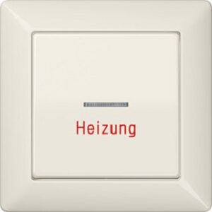 Jung Abdeckung Heizungsnotsch. AS 500/A plus weiss AS590H – Bild 1