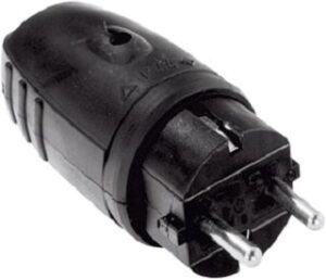 Bachmann Schukogummistecker schwarz 913.171 – Bild 1