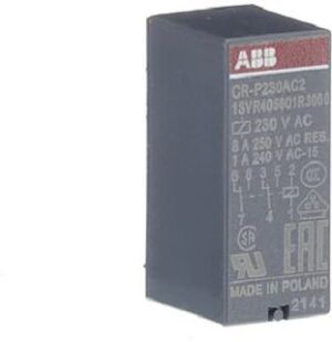 ABB Steckb. Interfacerelais 2 Wechsler 230V AC 8A CR-P230AC2 – Bild 1