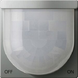 Gira S3000 Bewegungsmelder mit Aufsatz 2,20m System 55 Edelstahl lackiert Komfort 5376600 – Bild 1