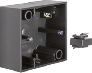 Berker AP-Gehäuse 1-fach anthrazit matt 10411606 – Bild 1