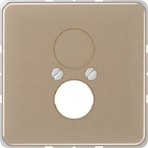 Jung Abdeckung für 2 Klein-Steckdose CD500 gold-bronze CD562GB – Bild 1