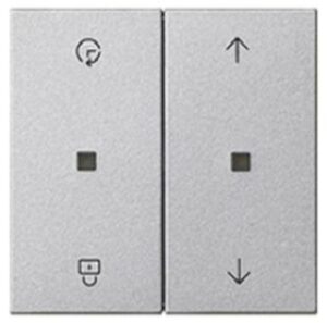 Gira S3000 Bedienaufsatz Memory System 55 Alu 536326 – Bild 1