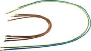 Hager Abg.-Kabelbaum Zähler u. 10mm² universZ 3pol. 3xbr. 1xbl. 1xgg. Y89L – Bild 1