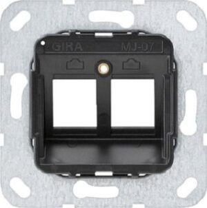 Gira Modular Jack MJ-7 2-fach Tragring 560700 – Bild 1