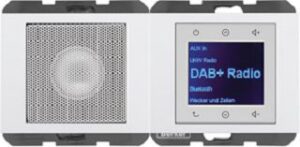 Berker UP-Radio polws glz Basiselem 30807009 – Bild 1