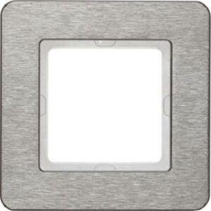 Berker Rahmen 1-fach Edelstahl gebürstet 10116083 – Bild 1